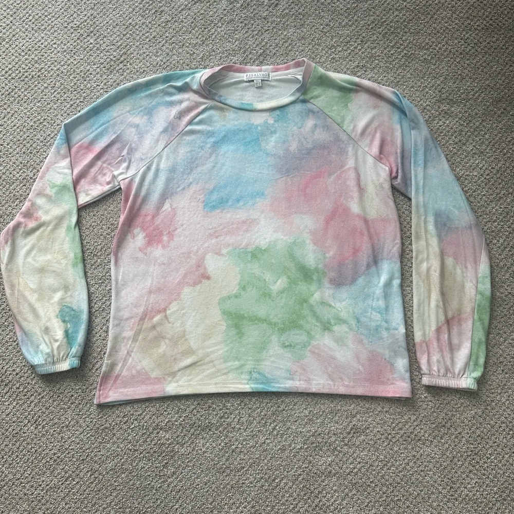 PJ Salvage Tie-Dye Pajama Shirt